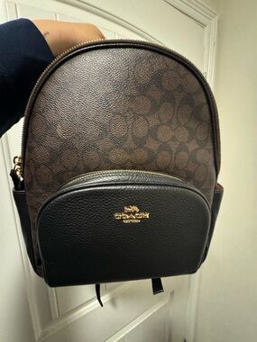 COACH Court Signature Backpack